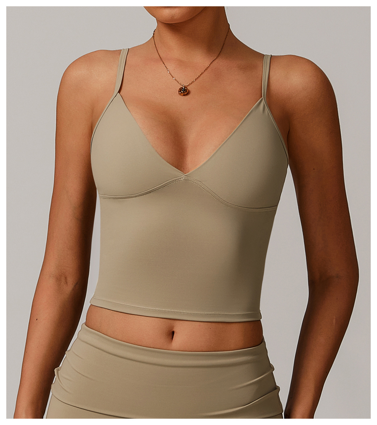 Women's Yoga Crop Vest 8998