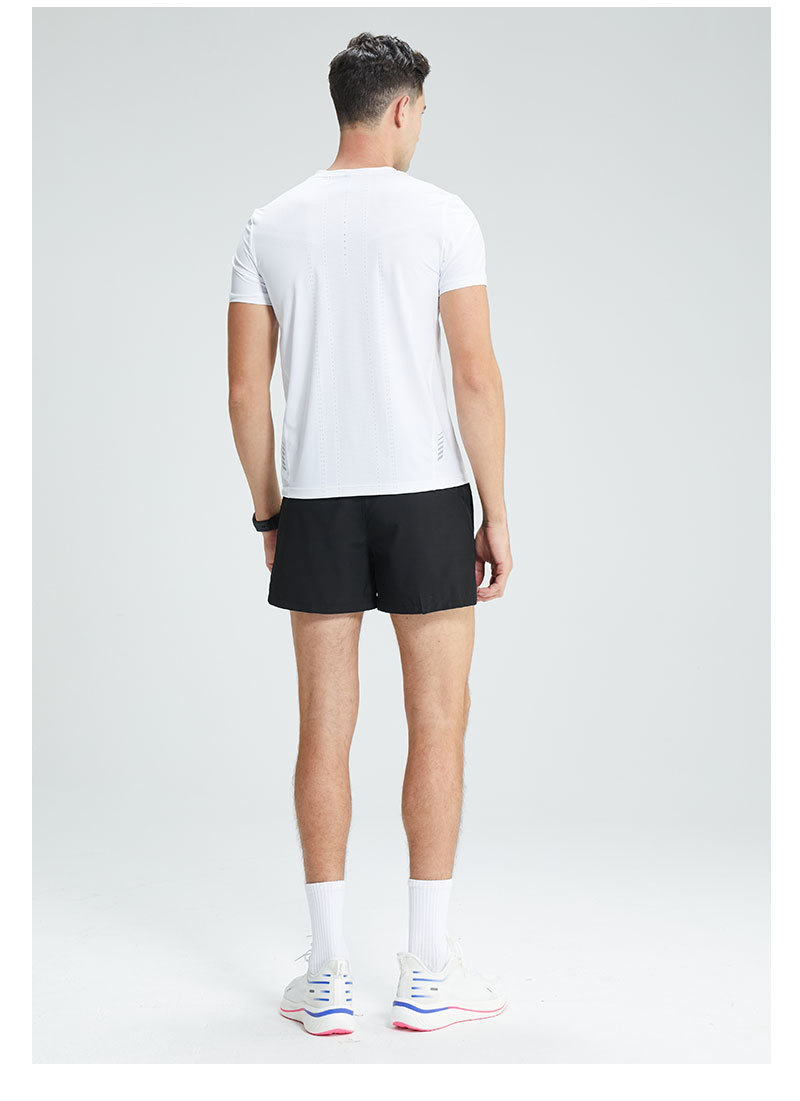 Men's Round Neck UV Protection Sport Short Sleeve T-Shirt 4111008