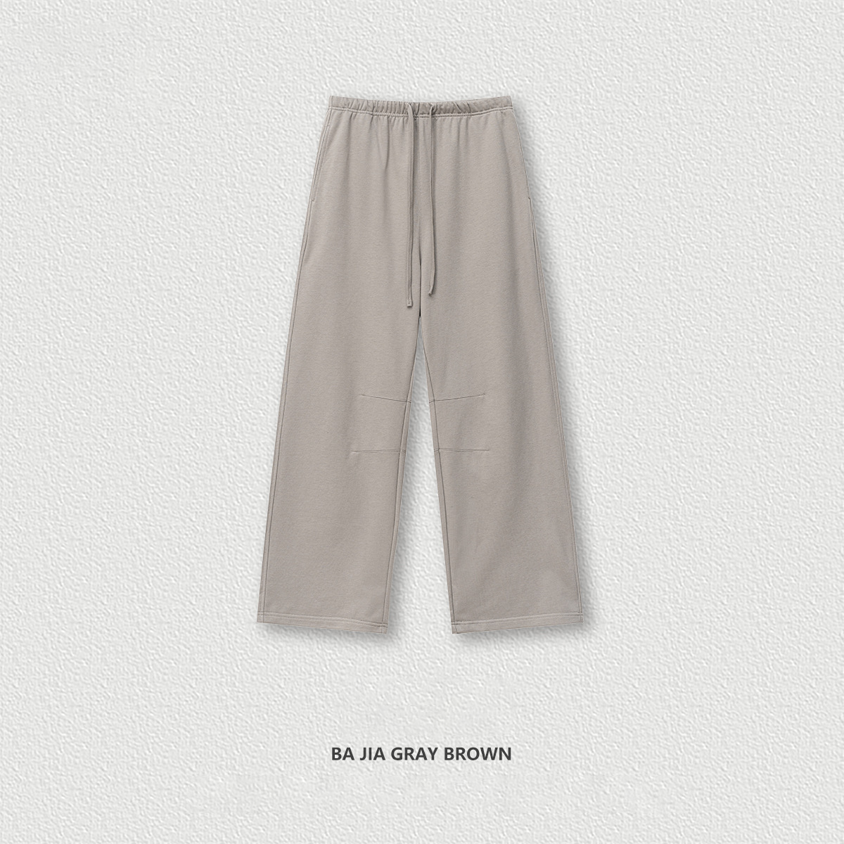 Athletic Casual Pants Unisex Loose Straight Leg Long Pants  BEK25136