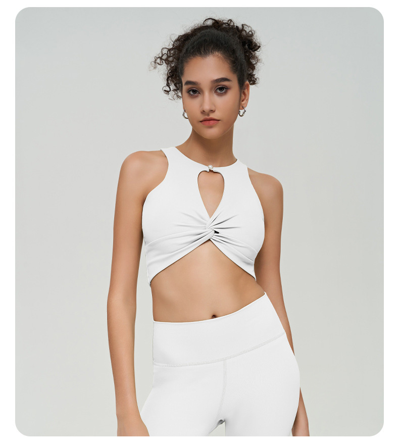 Twist-Knot Hollow-Out Bra for Women SKL-QY-B3055