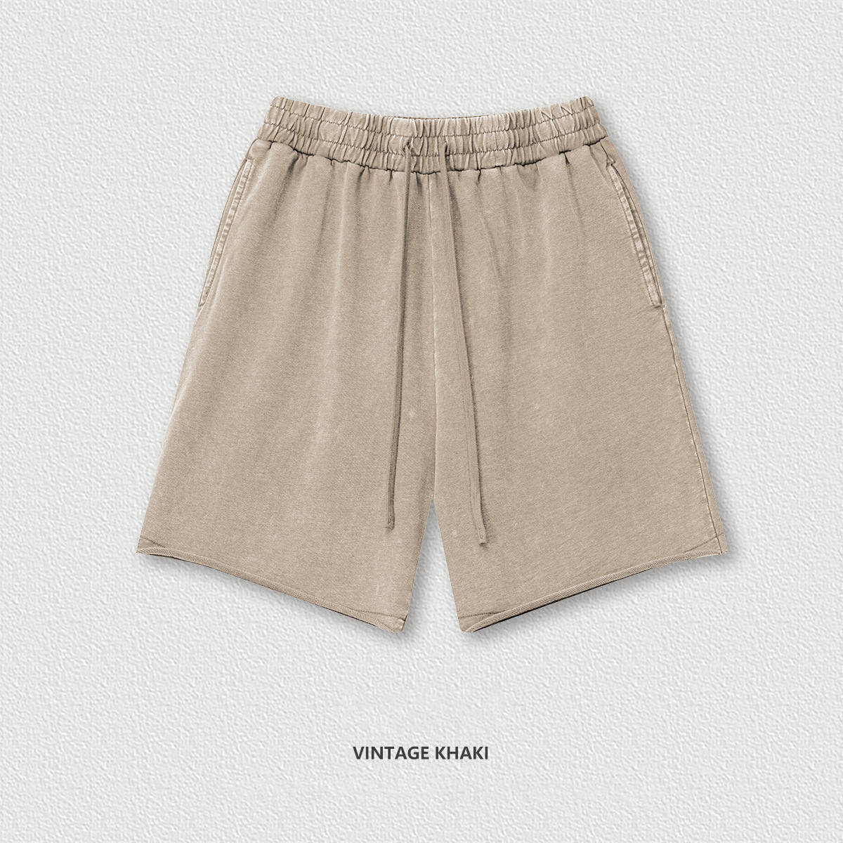 Unisex Casual Cuffed Capri Pants BEK2592