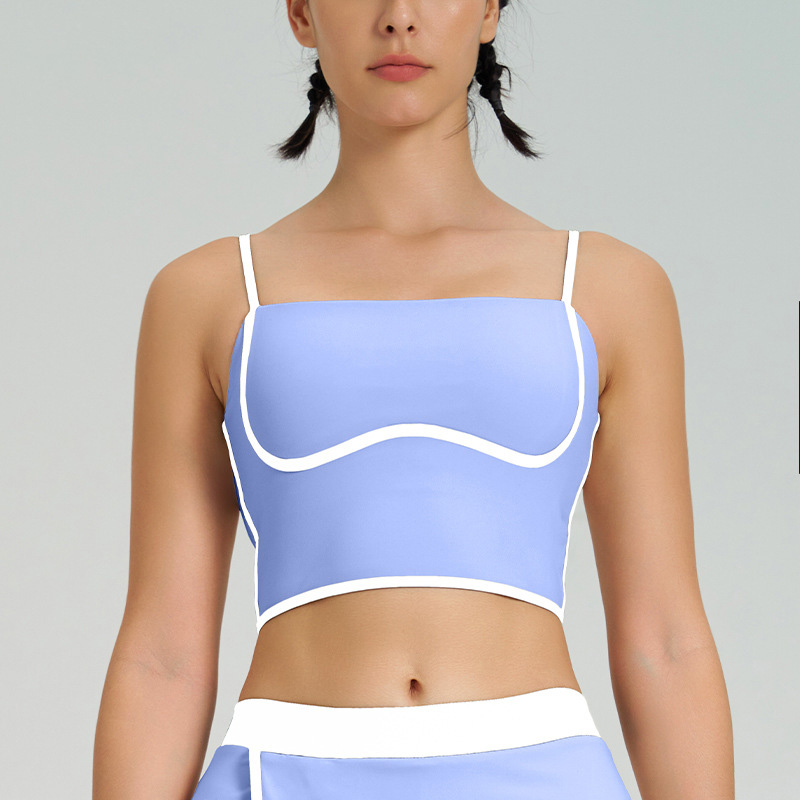Women's Colorblock Quick-Dry Sports Bra SKL-QY-B4023