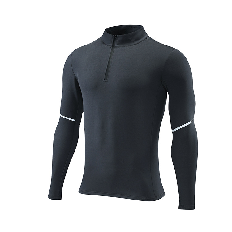  Men's Round Neck Quick Dry Long Sleeve Shirt 807