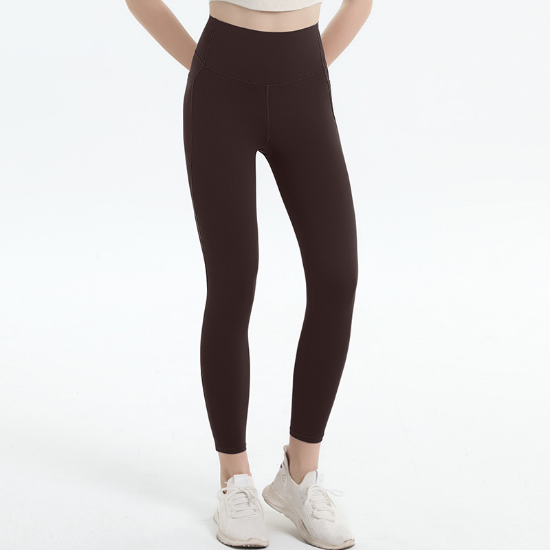 Tight Fitness Anti-roll-up Seamless Jelly Glue Yoga Leggings SKL-QY-K3532
