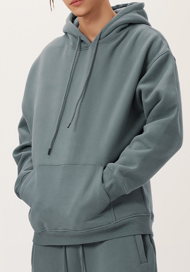  Loose Solid Color Hoodie Unisex BE2622