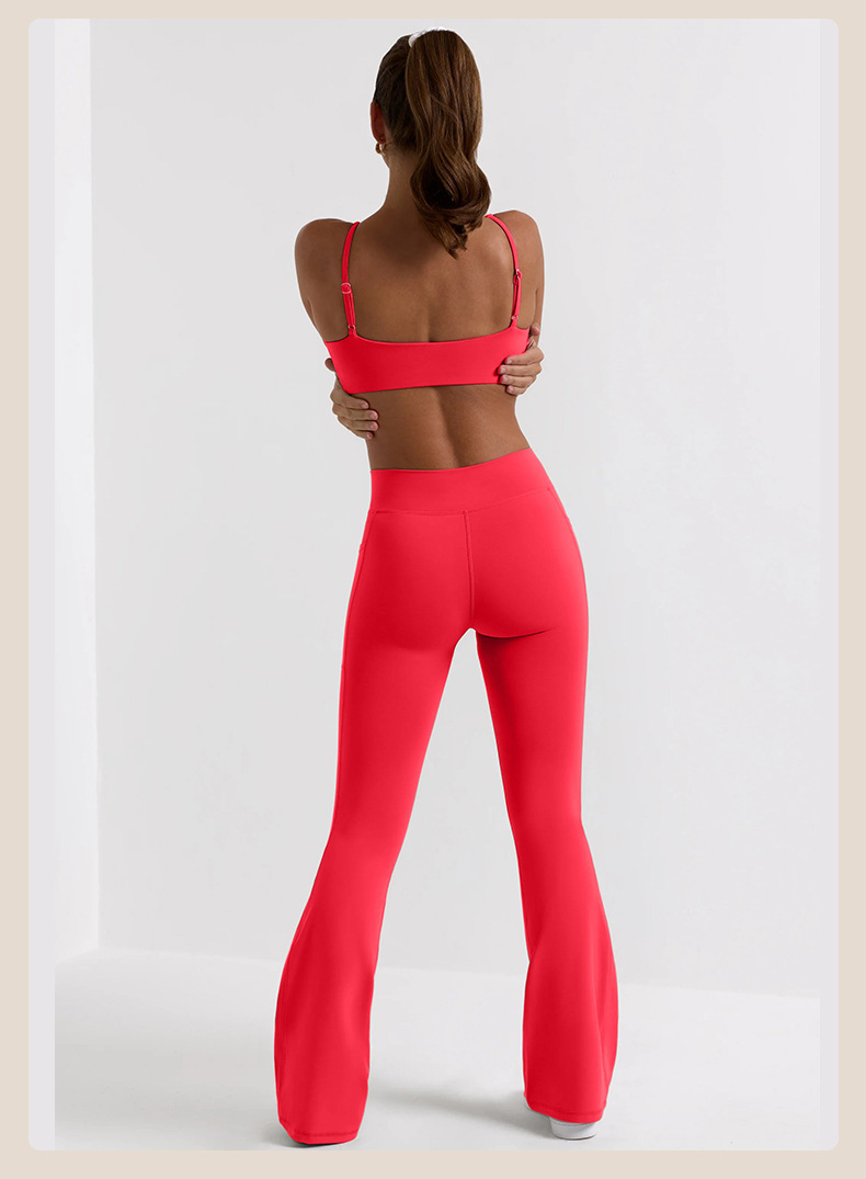 Solid Color Crisscross Strappy Sports Bra for Running Fitness & Yoga SKL-QY-B3075