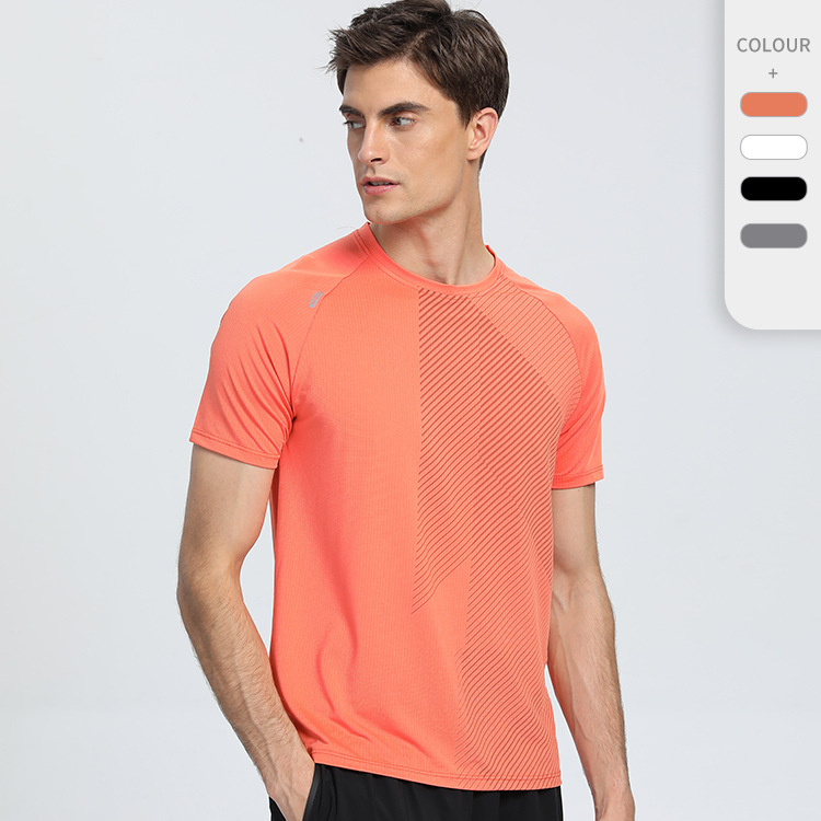 Men's Quick-Dry Moisture-Wicking Loose Fit Short Sleeve Shirt R428