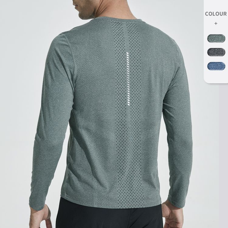 Men's Quick-Dry Stretch Long Sleeve Top 872