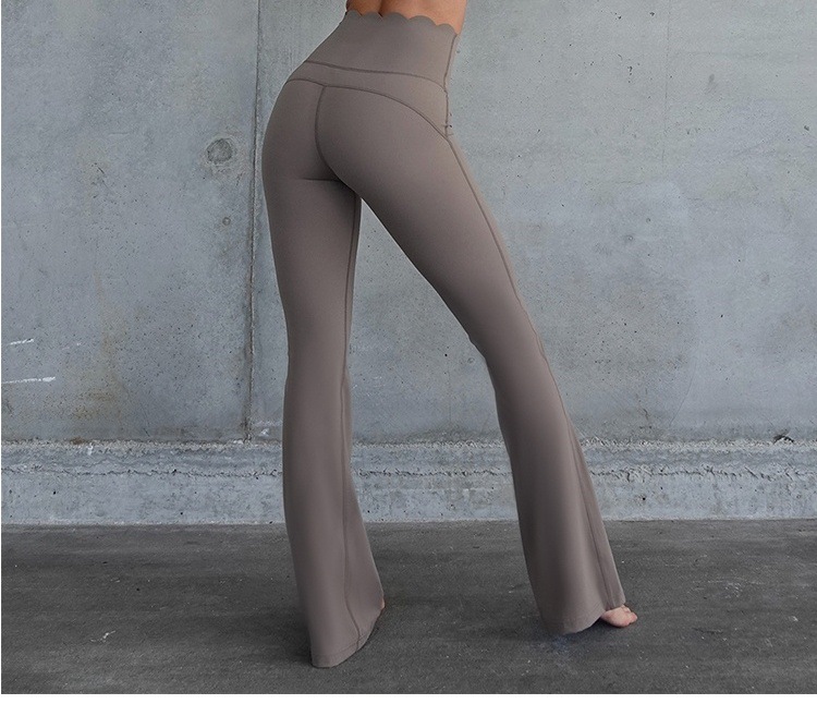 Women's Breathable Comfortable Flared Yoga Pants SKL-FNK20241301
