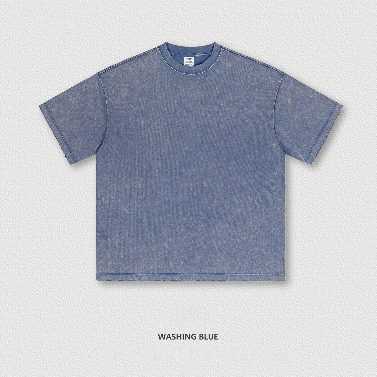 Washed Distressed Short Sleeve T-Shirt BES1975
