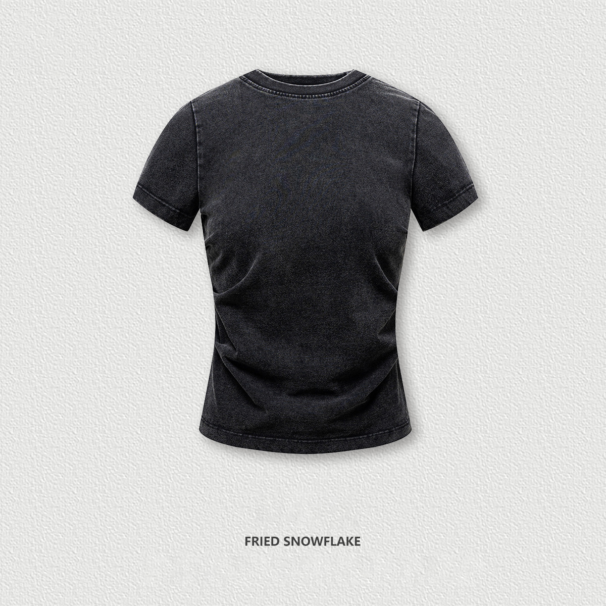 Smocked Waist Slimming T-Shirt BEN2527