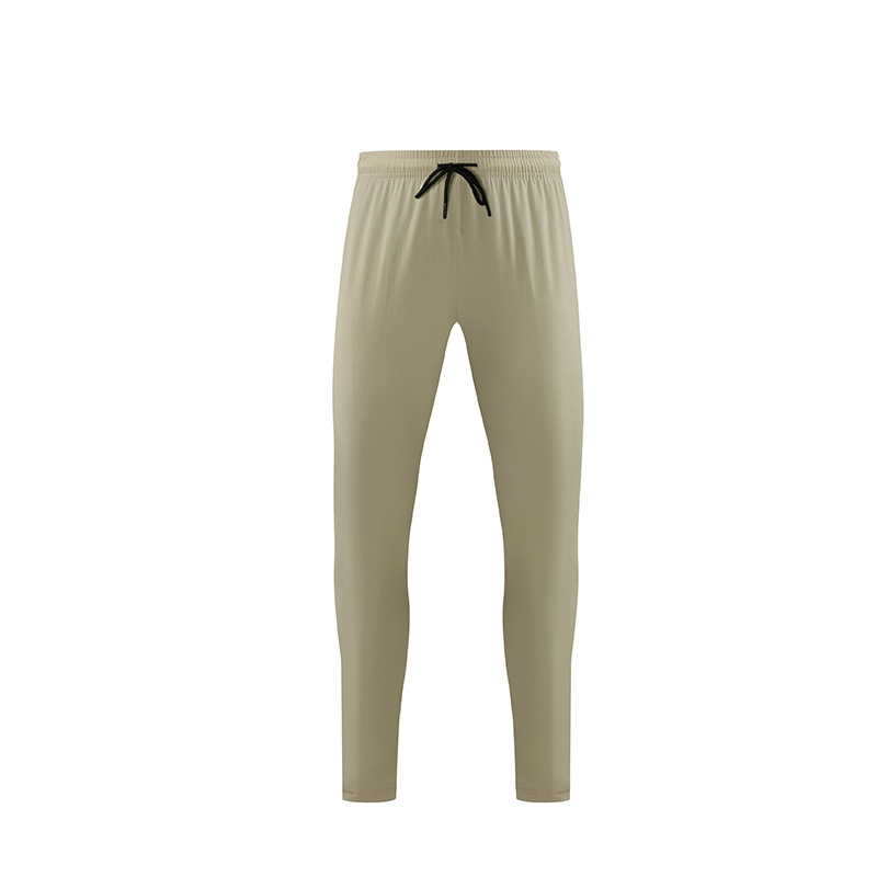 Men's Loose Straight Quick Dry Ice Silk Feel Long Pants 5593