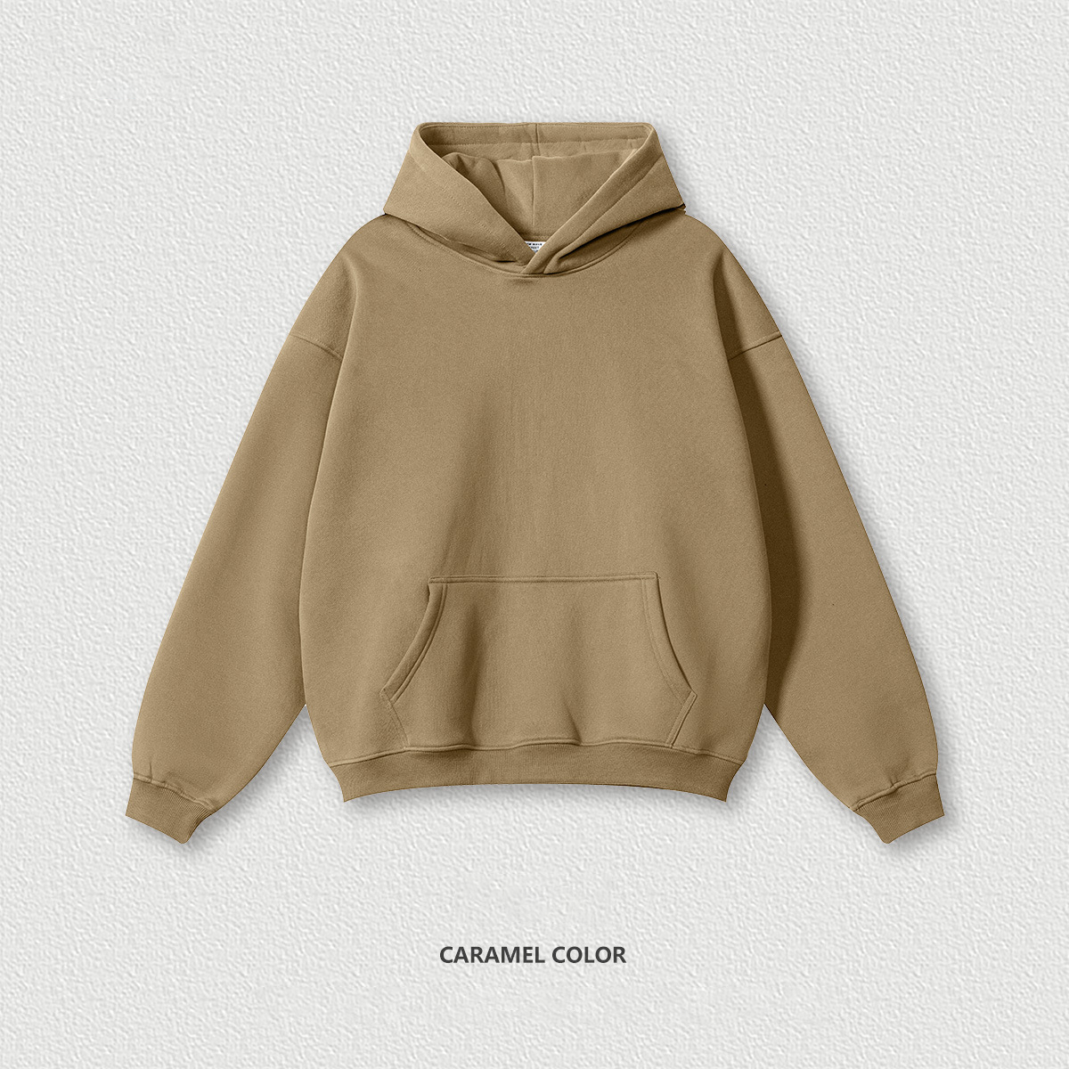  Casual Loose Fleece-Lined Hoodie BEW2406
