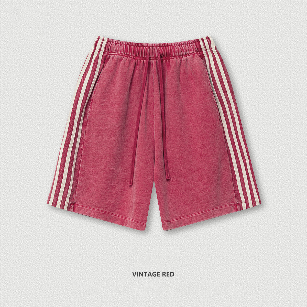 Casual Loose Shorts Side Stripes BEK25127