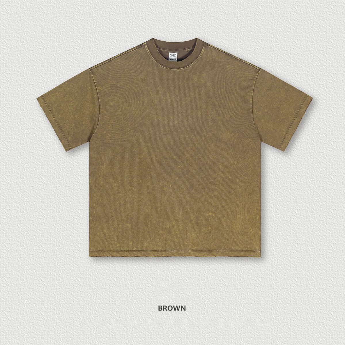 Washed Distressed Short Sleeve T-Shirt BES1975