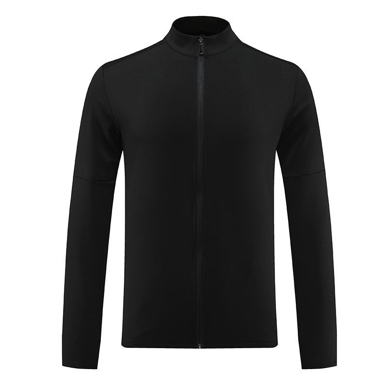 Men's Stand Collar Zip-Up Cardigan Jacket W008