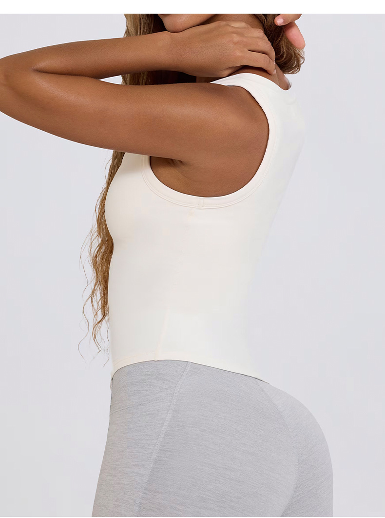 Women's Strappy Outdoor Sports Bra with Shockproof Support SKL-QY-T8010