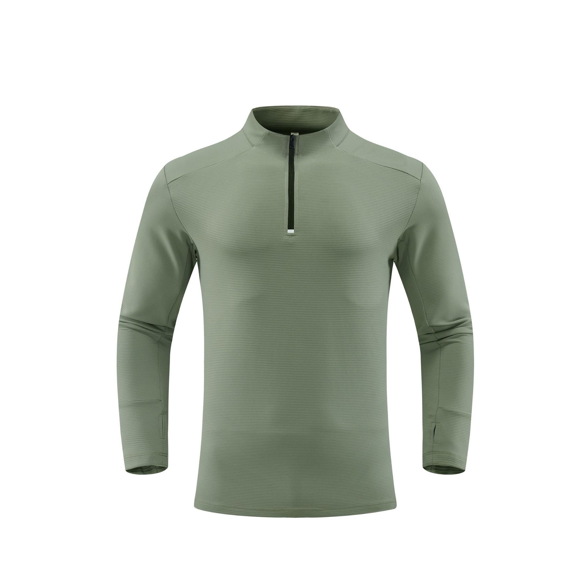 Men's Quick Dry Half Zip Long Sleeve Tops C42111