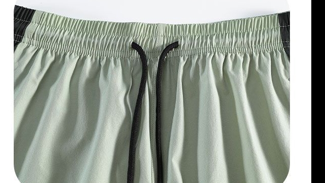 Men's Contrast Color Cool Feeling Quick Dry Shorts W51134
