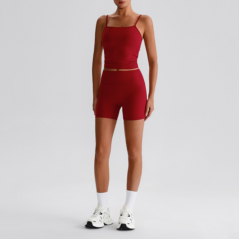 Spring - Summer Two - Piece Sports Pilates Training Fitness Wear Set SKL-LQ0332