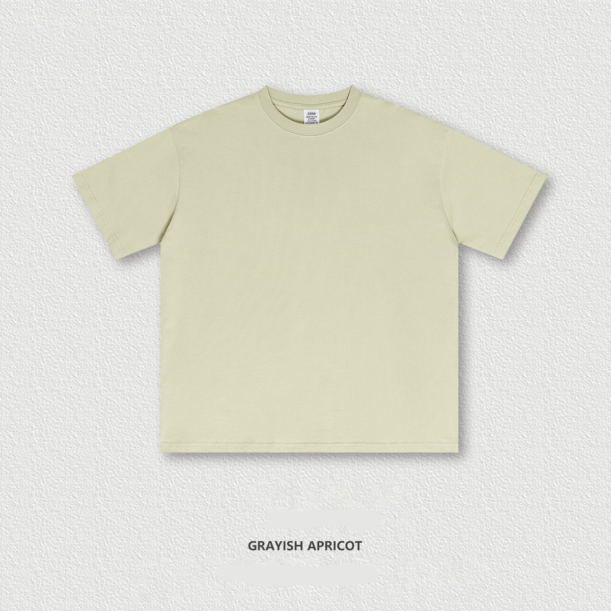 Spring Summer Solid Color Short Sleeve T-Shirt BES2501