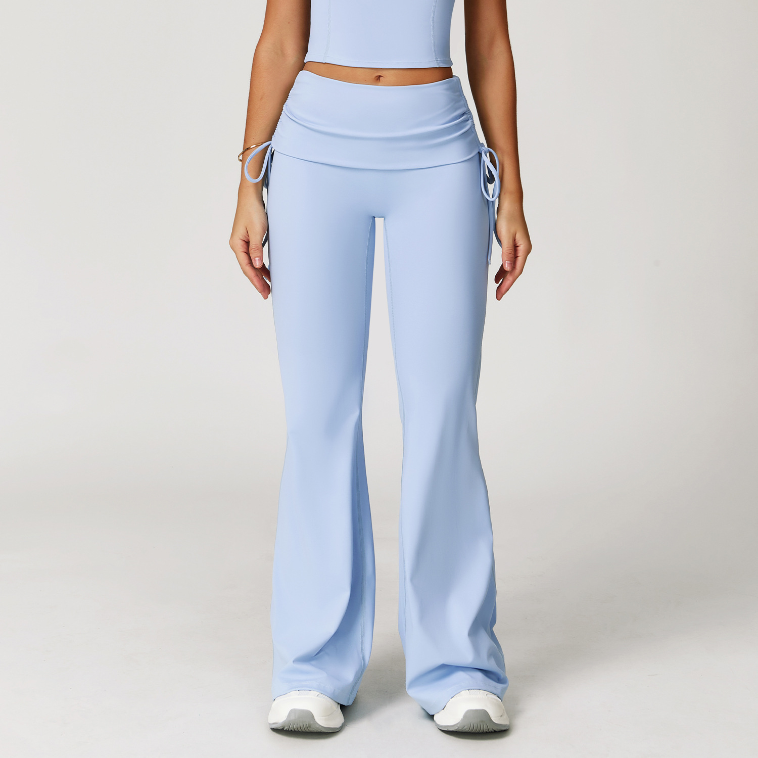  Women's High-Waisted Wide-Leg Slimming Bootcut Pants 3055