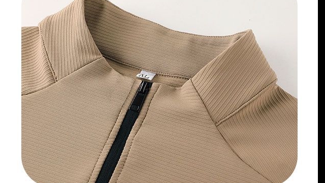Men's Quick Dry Half Zip Long Sleeve Tops C42111