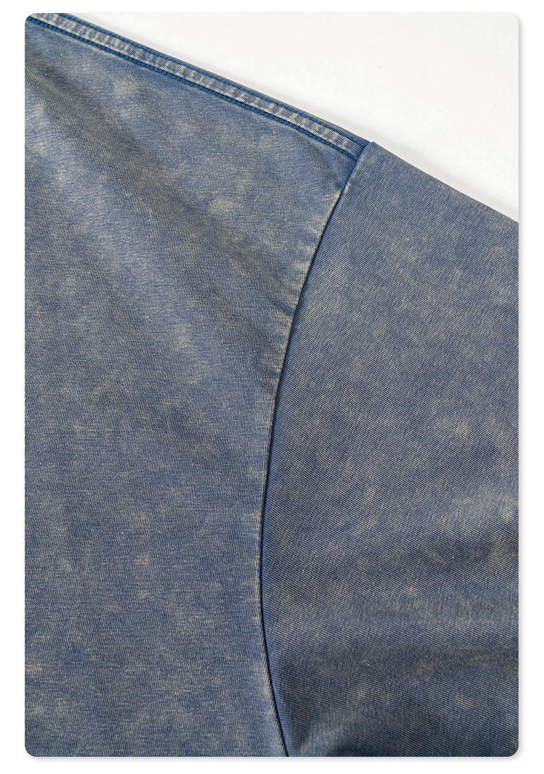 Washed Distressed Short Sleeve T-Shirt BES1975