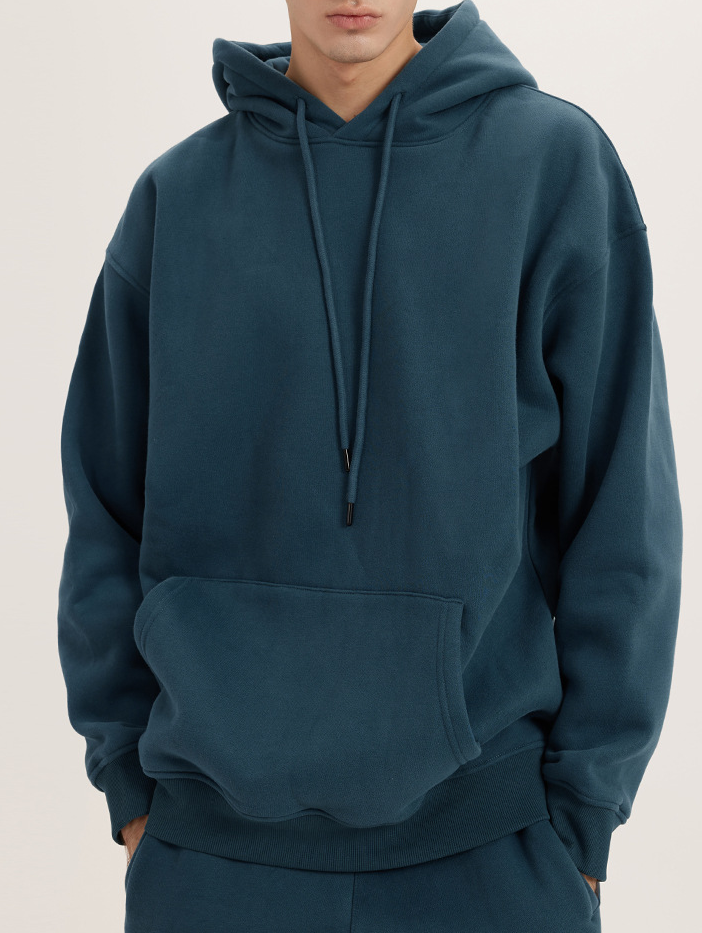  Loose Solid Color Hoodie Unisex BE2622