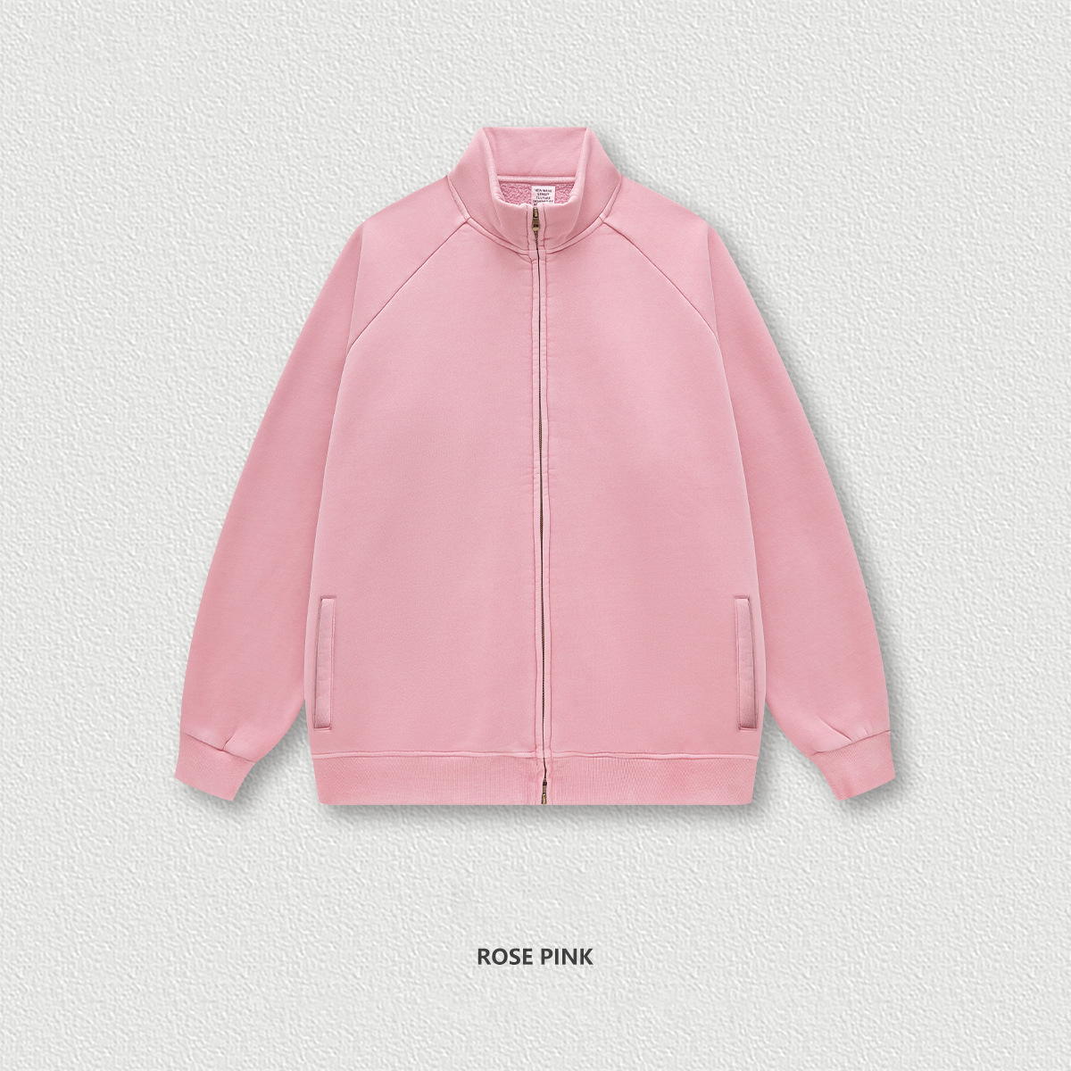  Vintage Washed Zip-Up Jacket BEW0130