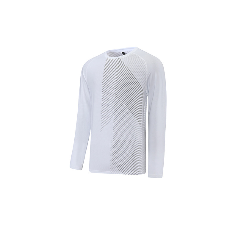  Men's Round Neck Quick Dry Long Sleeve Shirt 891
