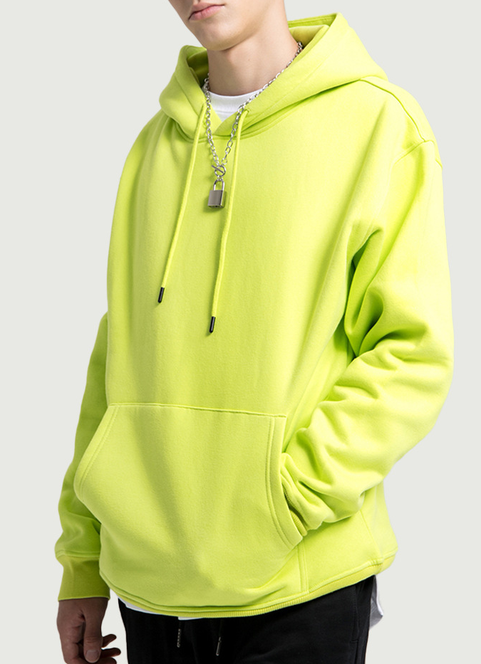  Loose Solid Color Hoodie Unisex BE2622