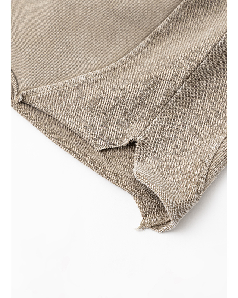Washed Distressed Loose Shorts BEK25107