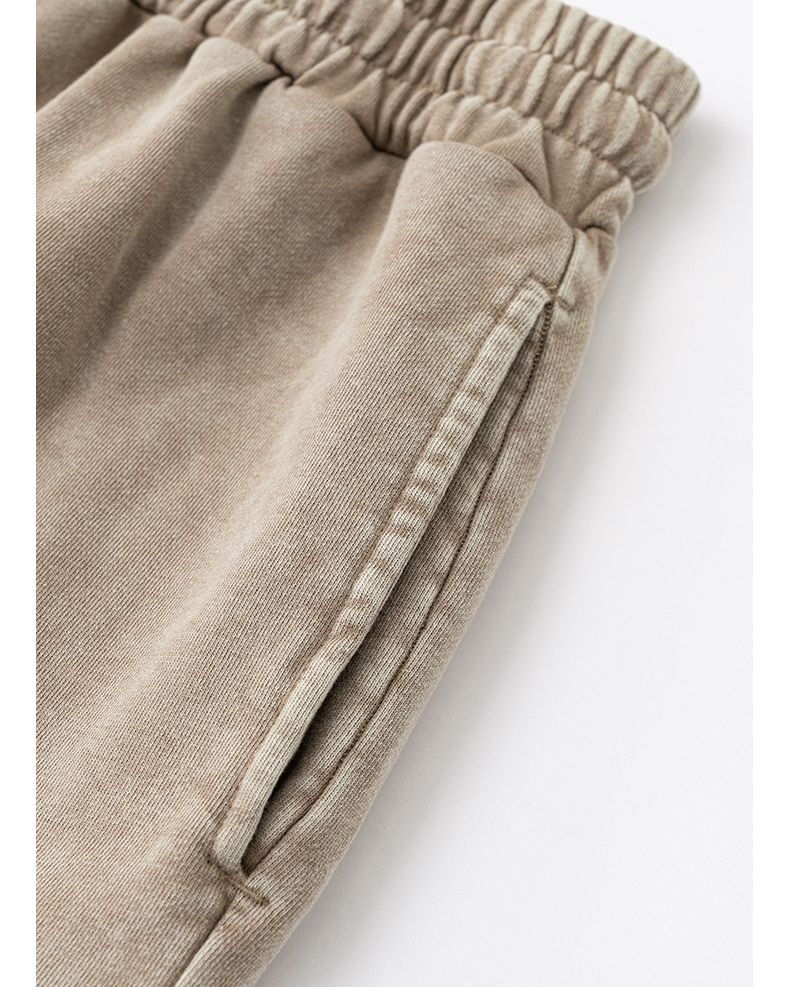 Unisex Casual Cuffed Capri Pants BEK2592