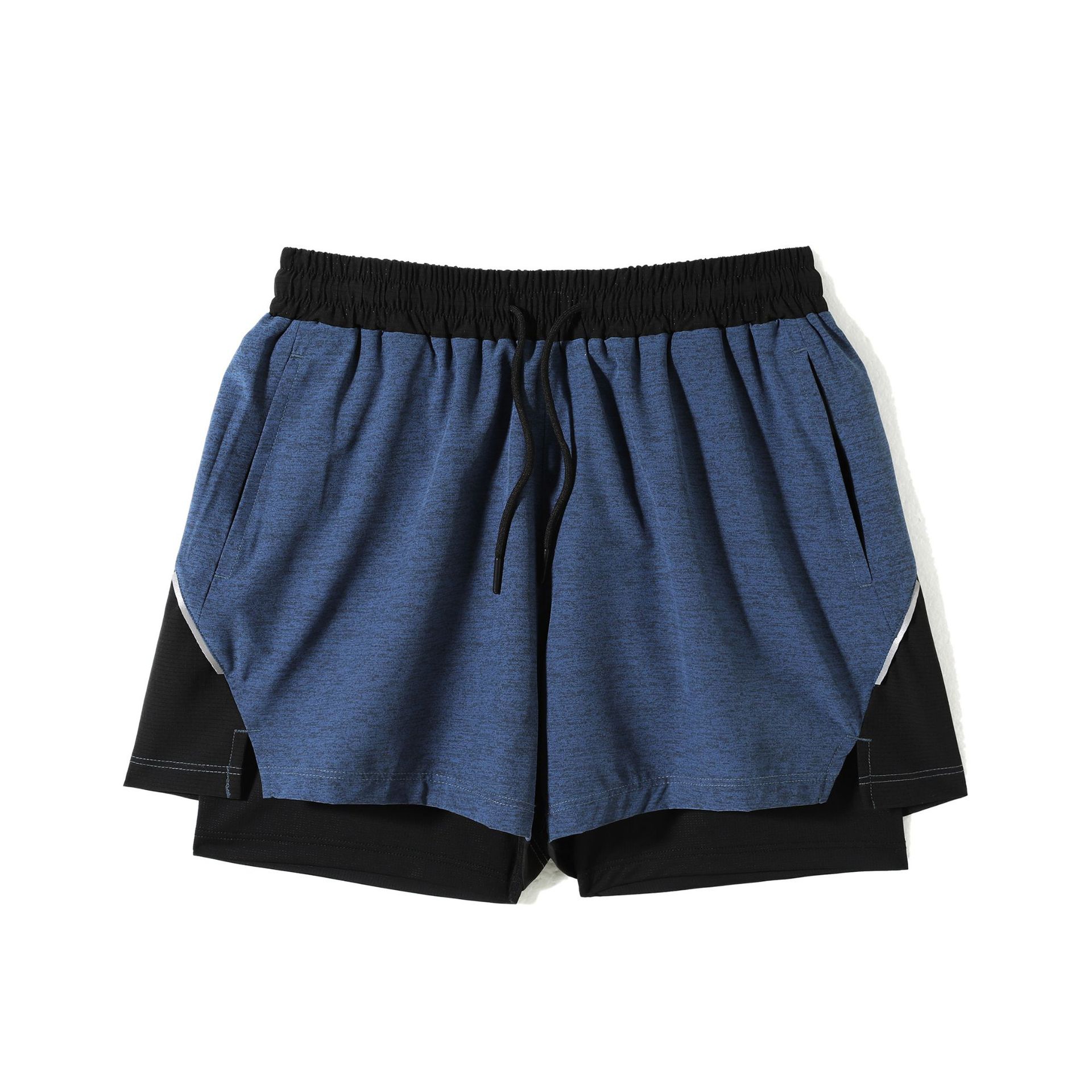 Men's 4/10 Double Layer Quick Dry Shorts H51146