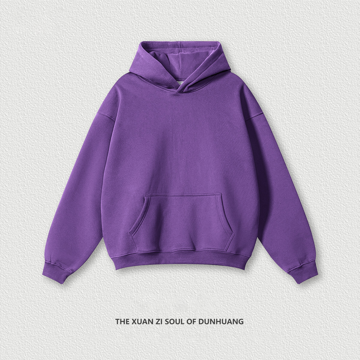  Casual Loose Fleece-Lined Hoodie BEW2406