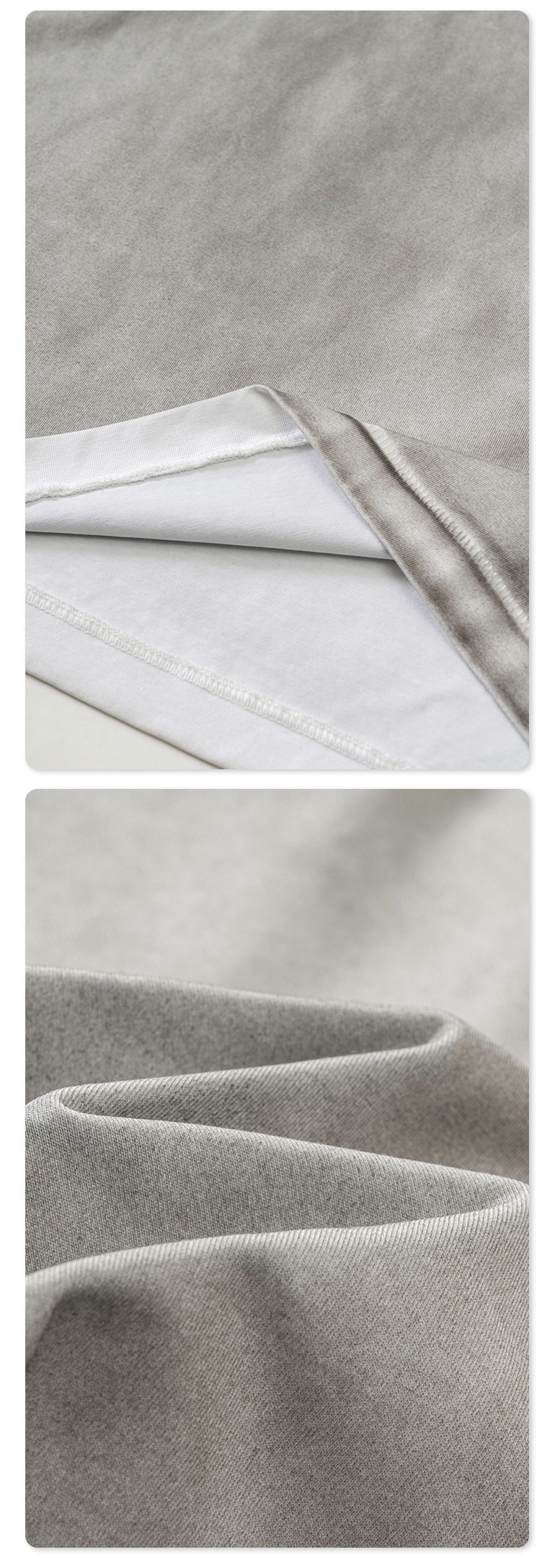 Small Neckline Distressed Short Sleeve T-Shirt BES2019
