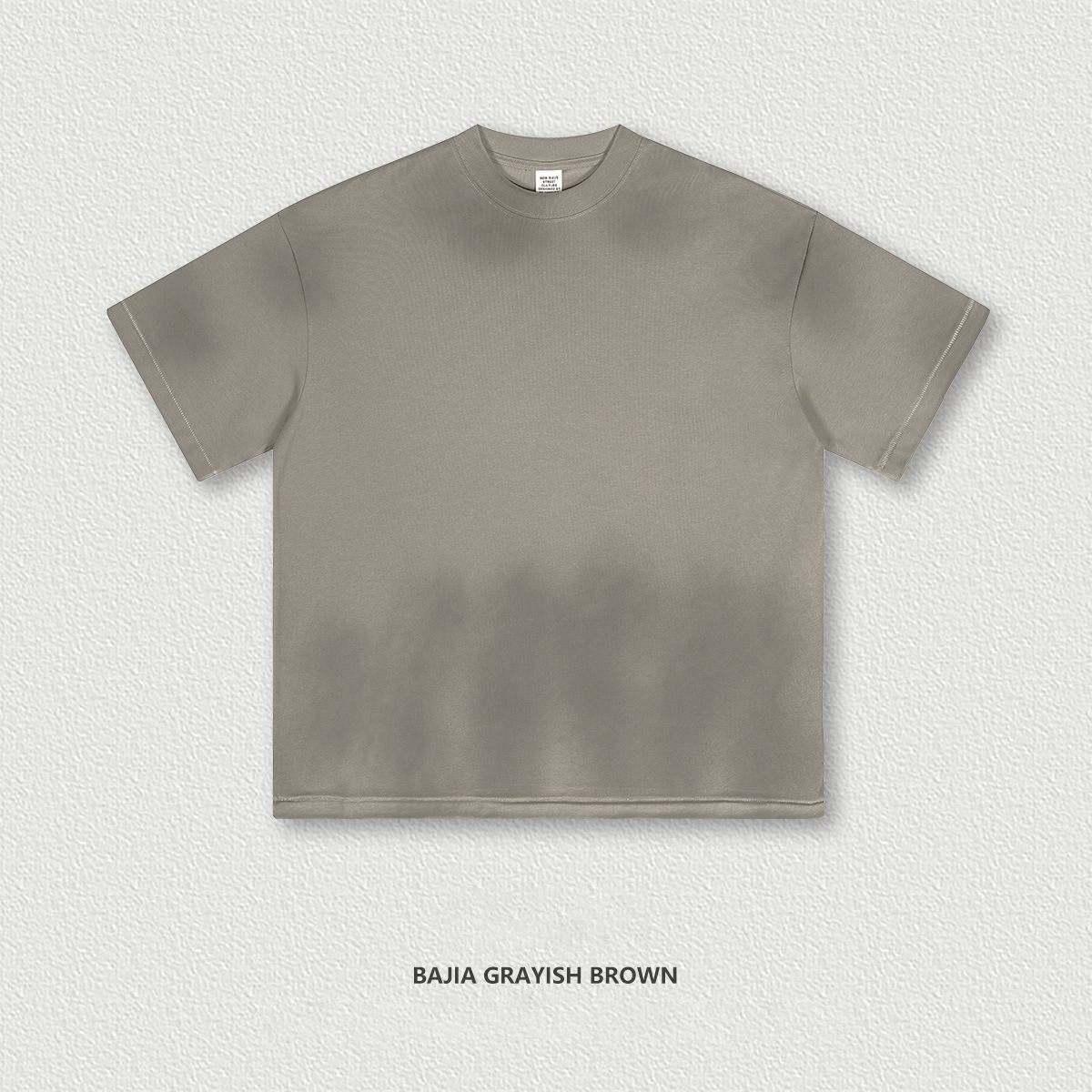 Small Neckline Distressed Short Sleeve T-Shirt BES2019