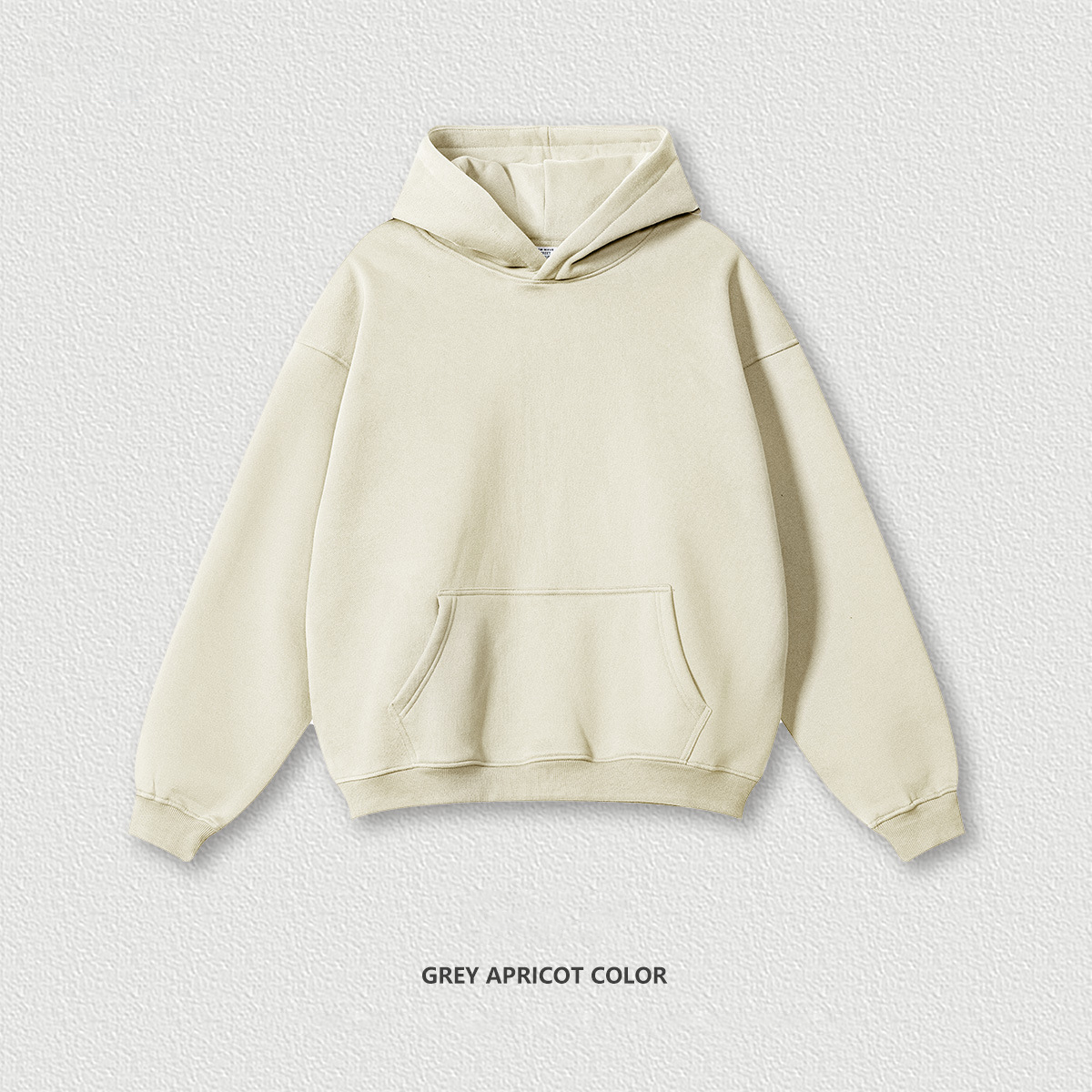  Casual Loose Fleece-Lined Hoodie BEW2406