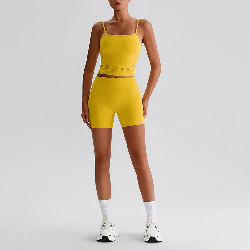 Spring - Summer Two - Piece Sports Pilates Training Fitness Wear Set SKL-LQ0332