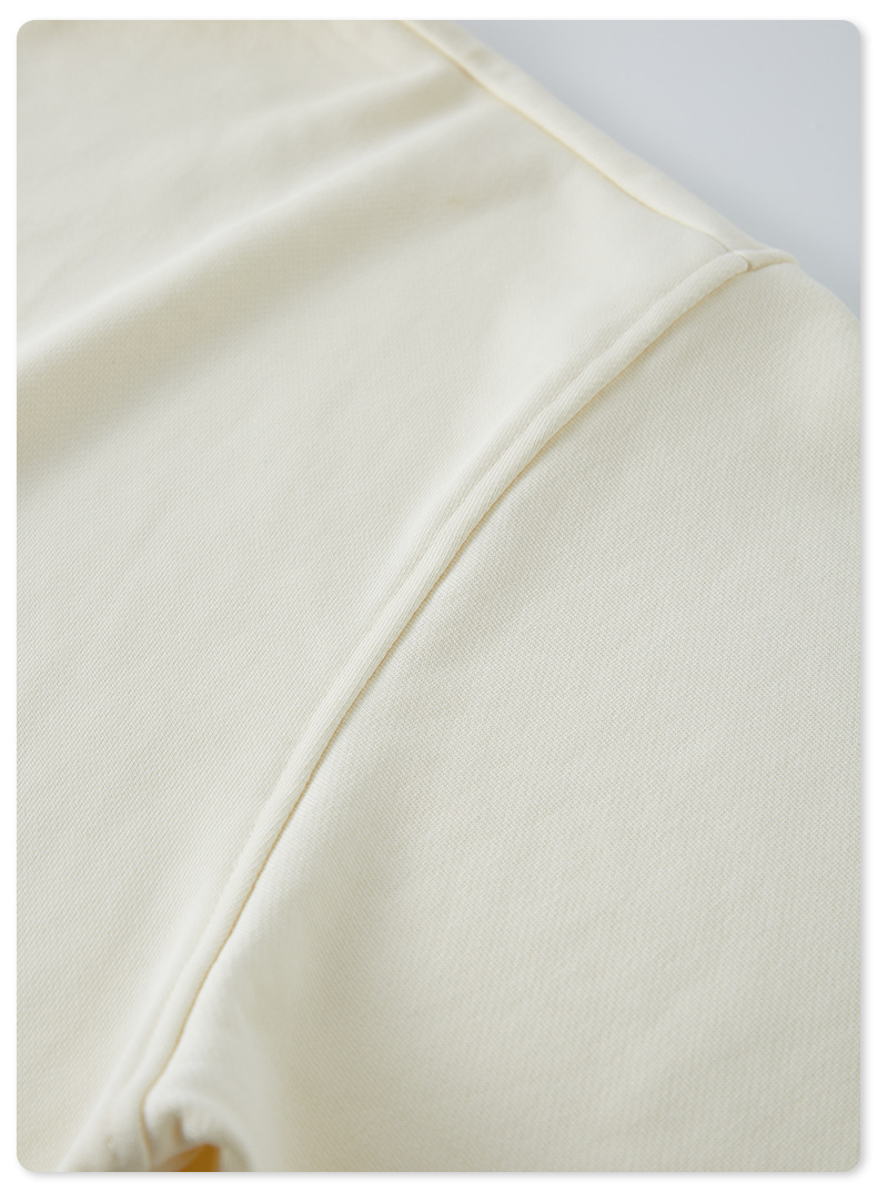 Solid Color Loose Crewneck Sweatshirt BEW0175