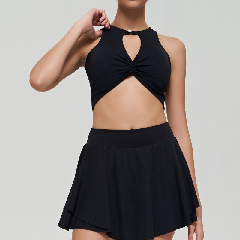 Twist-Knot Hollow-Out Bra for Women SKL-QY-B3055