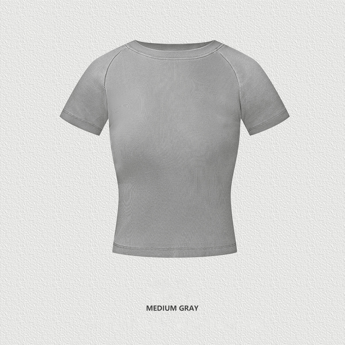 Thin Fabric Regular Shoulder Slimming Short Sleeve BEN25139