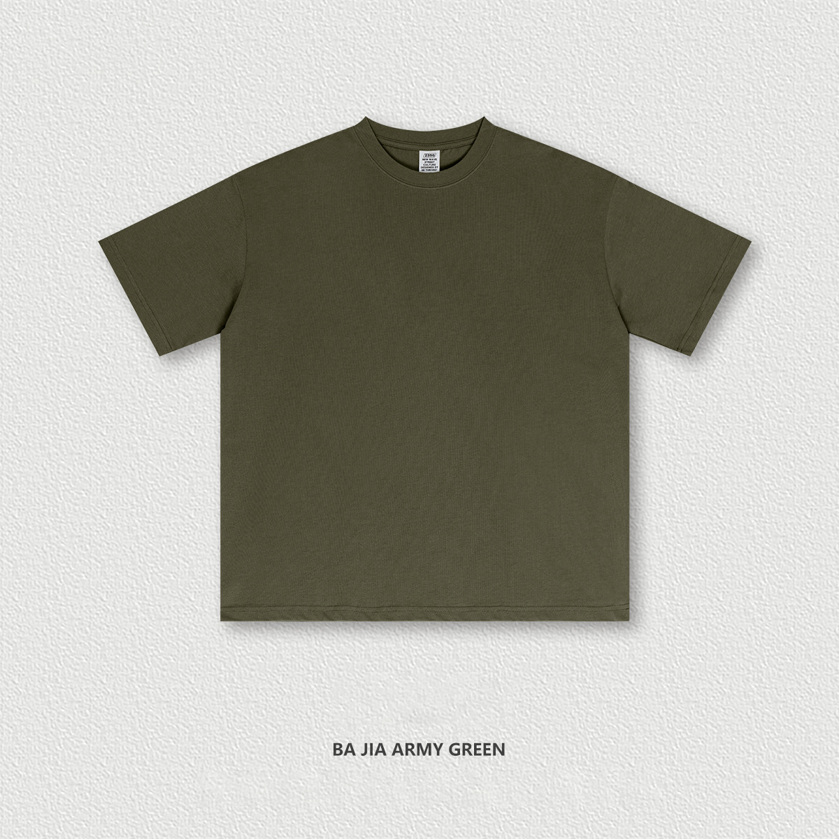 Spring Summer Solid Color Short Sleeve T-Shirt BES2501
