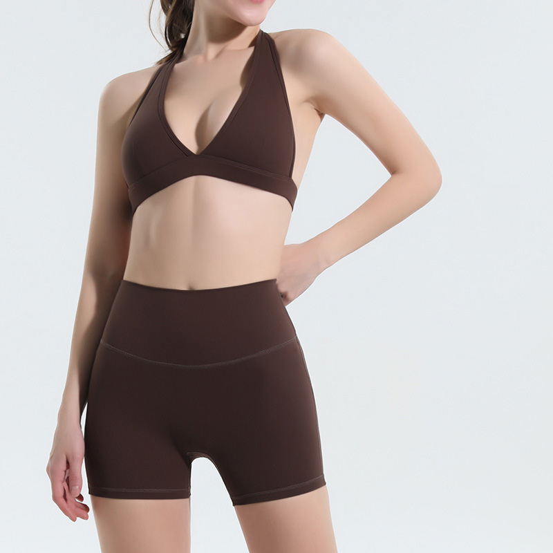 High-Waisted Butt-Lifting Sports Bra & Full-Length Yoga Leggings Set SKL-QY-B3010+K3518
