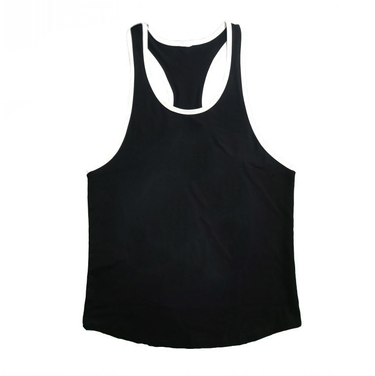 Men's Multi-color Cotton Athletic Fitness Tank Top BX902
