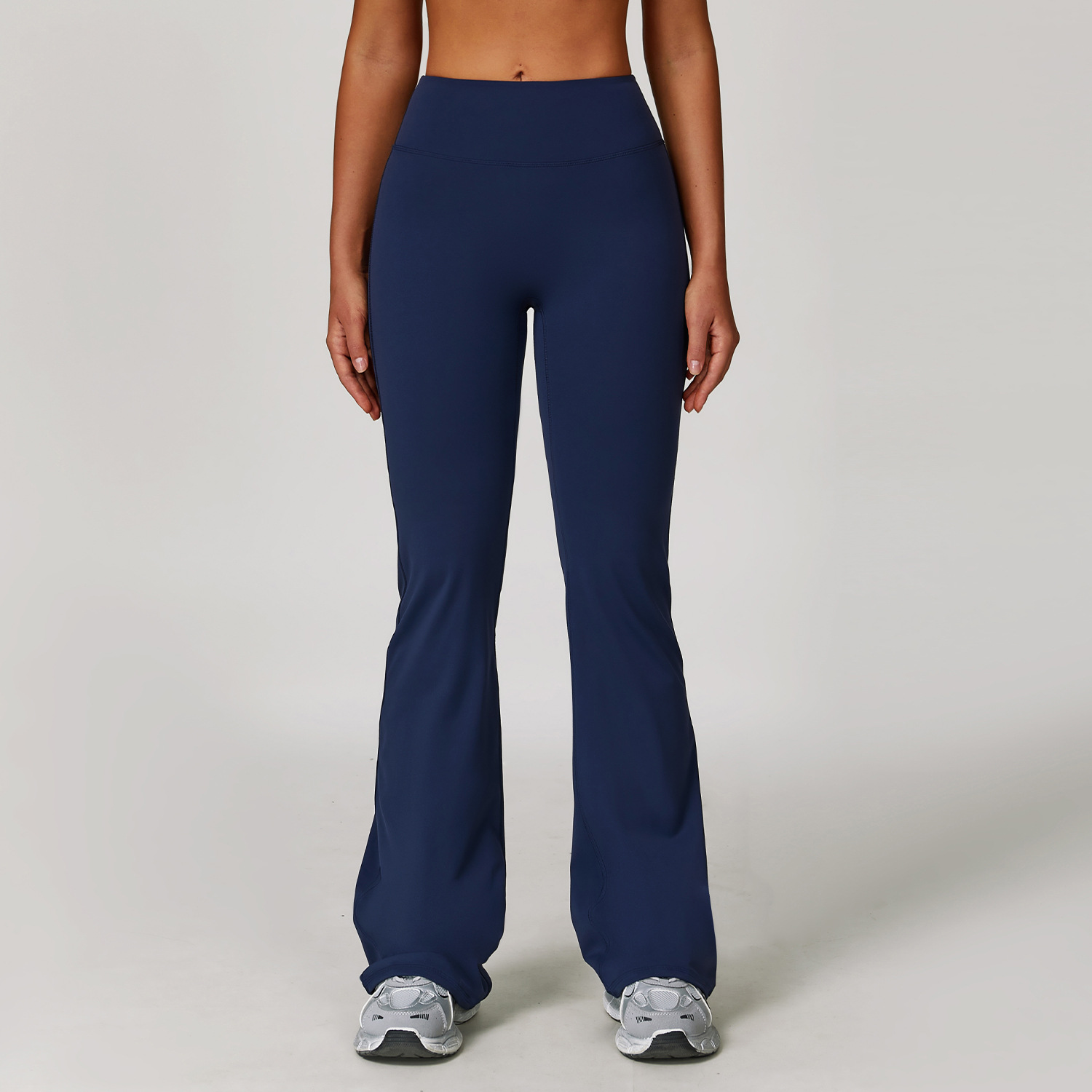 Women's Fleece Lined High-Waisted Yoga Bootcut Leggings 5061