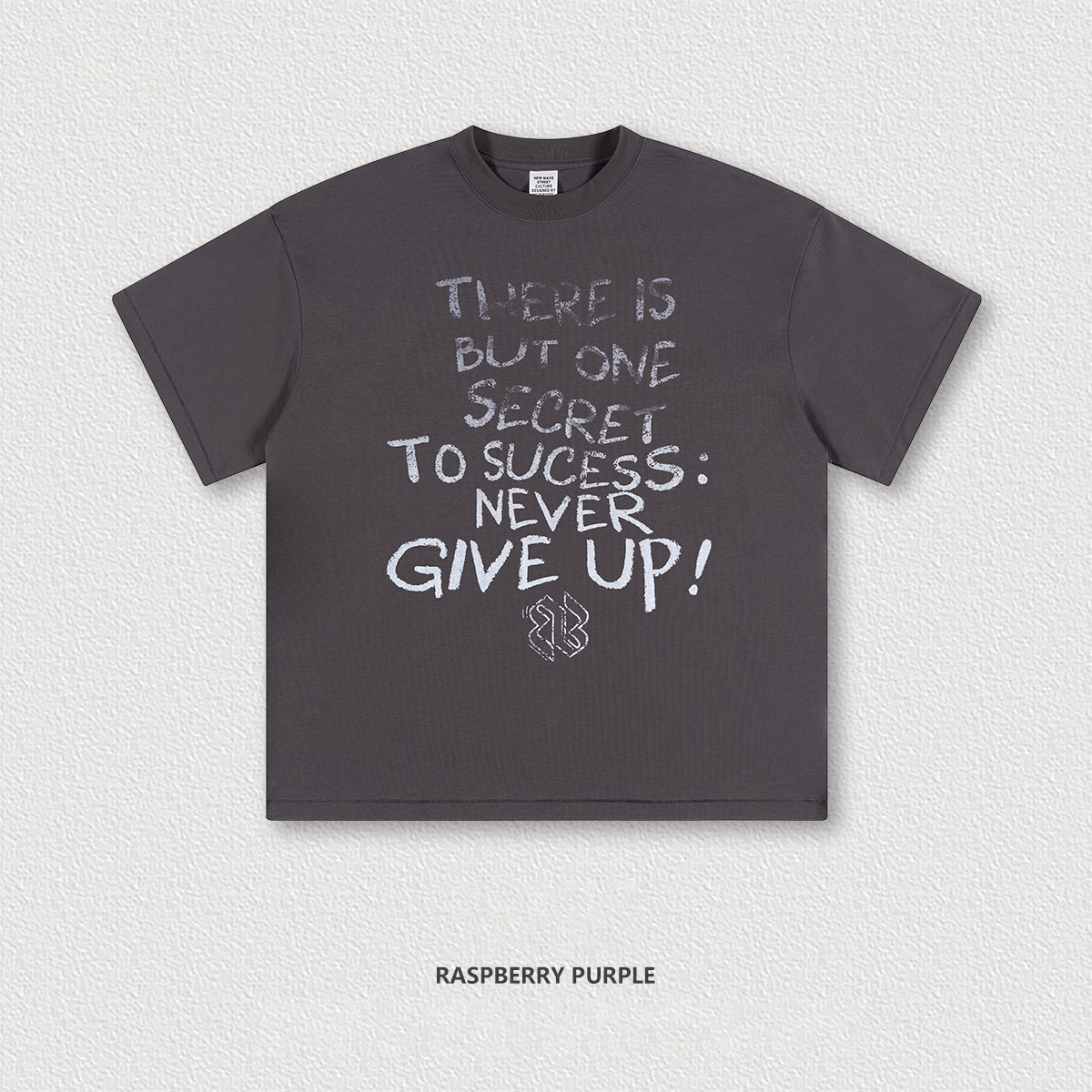 Hip Hop Letter Gradient Short Sleeve T-Shirt BE4389
