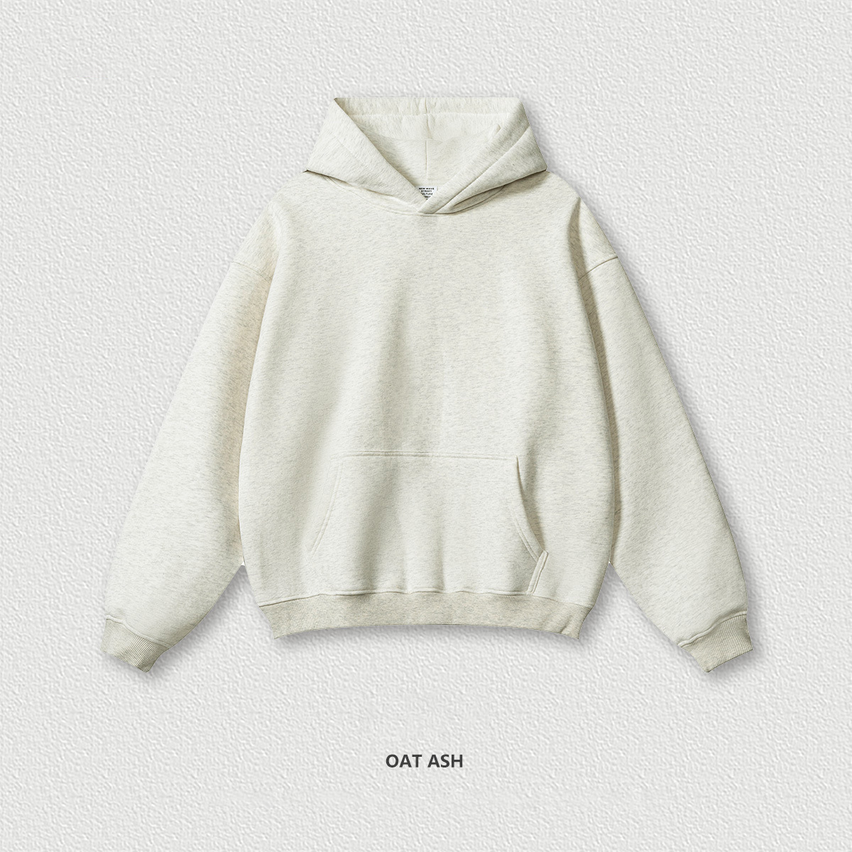  Casual Loose Fleece-Lined Hoodie BEW2406