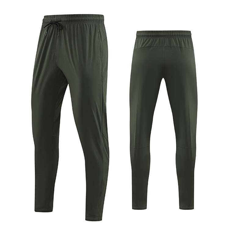 Men's Ice Silk Thin Quick Dry Sports Long Pants 5592